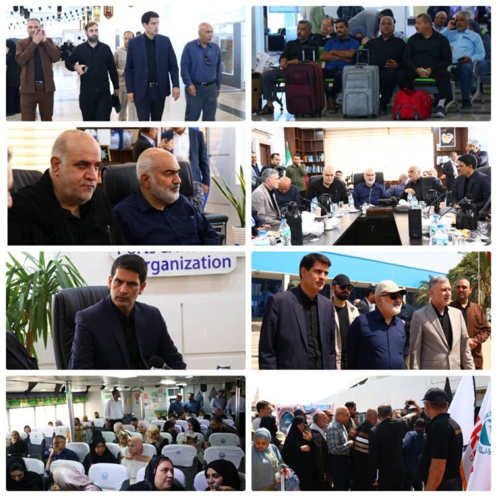 آغاز بهکار رسمی خط دریایی خرمشهر – بصره از پایانه بینالمللی خلیج فارس آغاز بهکار رسمی خط دریایی خرمشهر – بصره از پایانه بینالمللی خلیج فارس